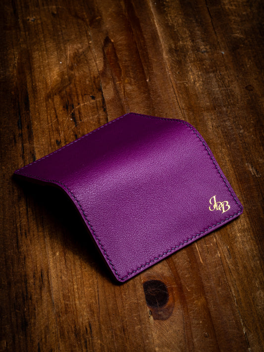 Folding Cardholder - Purple Swift